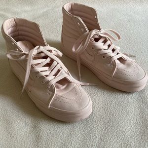 Peach Blush (Mono Canvas) Sk8-Hi Vans